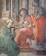 Fra Filippo Lippi Details of the Naming of t John the Baptist oil on canvas